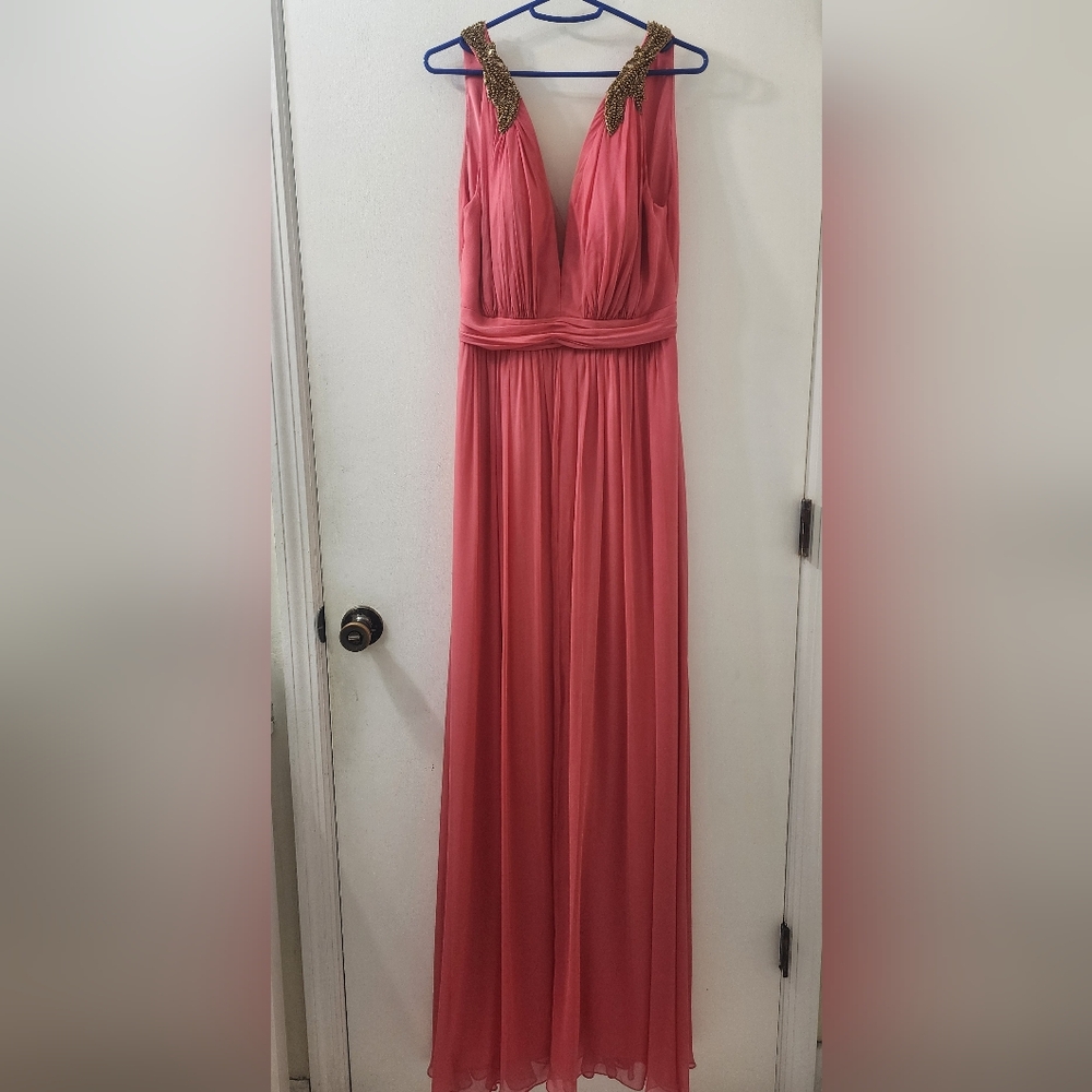 Elegant Pink‎ Evening Gown